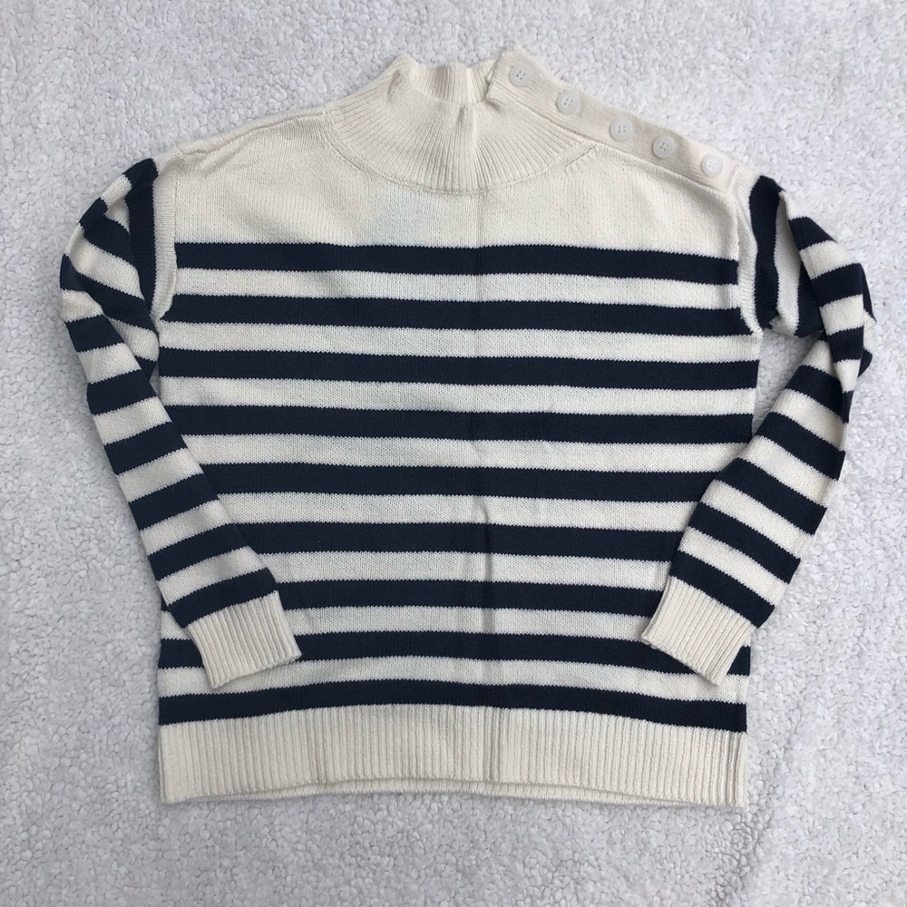 Loft Mock Neck Sweater NWT